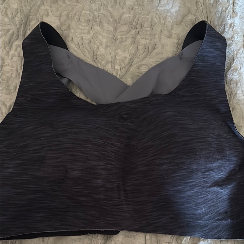 Black/Grey Lululemon Sports Bra